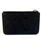 LOUIS VUITTON M81883 Monogram Empreinte Card Case Porte Carte Romy Wallet, Business Card Holder, Compact Wallet, Coin Case, Monogram Empreinte Leather, Unisex, Noir Black