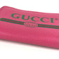 GUCCI 496319 Logo Wallet, Coin Purse, Round Zipper Coin Case, Leather, Unisex, Pink