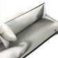 LOUIS VUITTON M67621 Taiga Rama Discovery Compact Wallet, a tri-fold wallet in Taiga leather, unisex, in blanc and white.