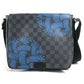 LOUIS VUITTON N41714 Damier Graphite District PM Christopher Nemeth Rope Motif Messenger Bag, Crossbody Bag, Flap Shoulder Bag, Damier Graphite Canvas, Men's, Black