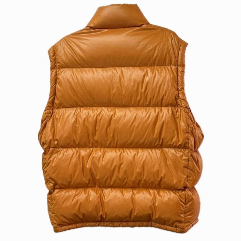 MONCLER 2-Way Down Vest, Logo, Long Sleeve, Nylon, Unisex, Orange