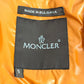 MONCLER 2-Way Down Vest, Logo, Long Sleeve, Nylon, Unisex, Orange