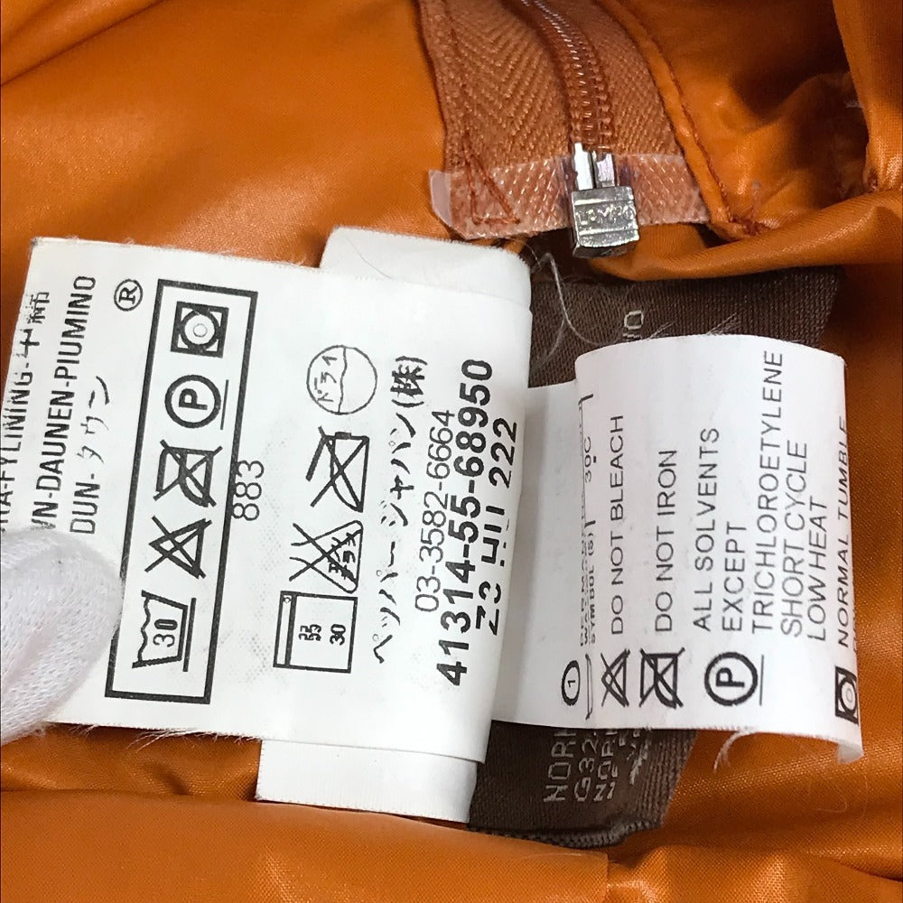 MONCLER 2-Way Down Vest, Logo, Long Sleeve, Nylon, Unisex, Orange