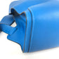 HERMES City Bag 27 Backpack, Evercolor, Unisex, Blue Zanzibar Blue