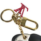 LOUIS VUITTON M01967 Dalmatian Dog Keychain - Animogram Dog Bag Charm, Leather, Unisex, White