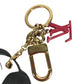 LOUIS VUITTON M01967 Dalmatian Dog Keychain - Animogram Dog Bag Charm, Leather, Unisex, White
