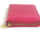 LOUIS VUITTON M91238 Monogram Vernis Bloom Compact Wallet, Round Zipper Bifold Wallet, Monogram Vernis Canvas, Women's, Fuchsia Pink