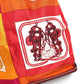 HERMES Silky Pop Foldable Eco Bag, Tote Bag, Handbag, Shoulder Bag, Leather, Women's, Red