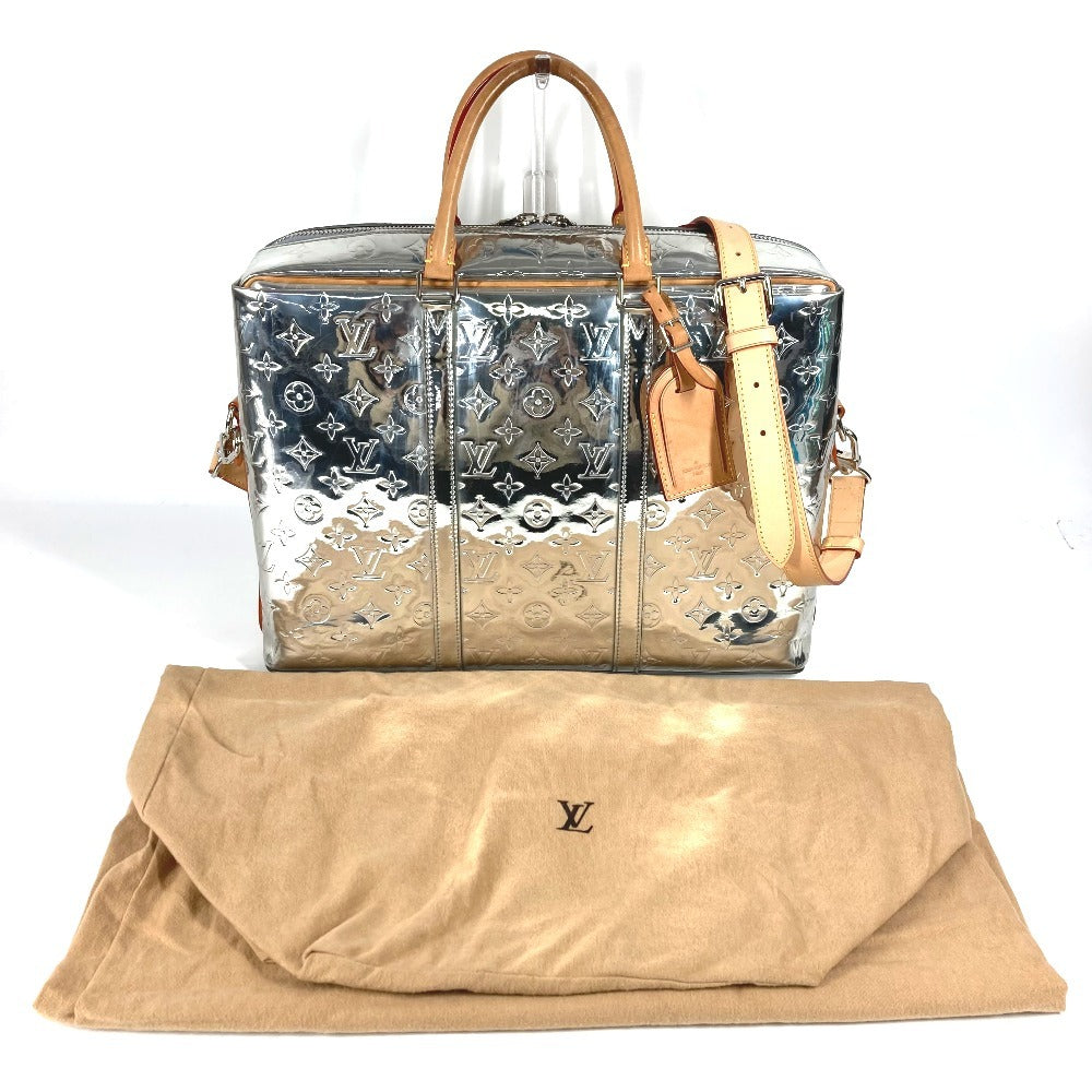 LOUIS VUITTON M58755 モノグラムミラー ネオ・PDV ポルトドキュマンヴォワヤージ カバン ハンドバッグ 2WAYバッグ ショルダーバッグ ビジネスバッグ レザー ユニセックス シルバー