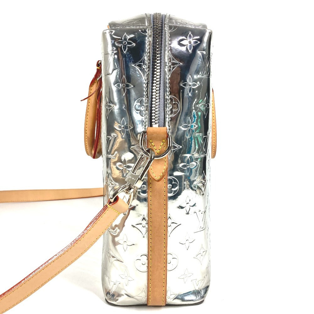 LOUIS VUITTON M58755 モノグラムミラー ネオ・PDV ポルトドキュマンヴォワヤージ カバン ハンドバッグ 2WAYバッグ ショルダーバッグ ビジネスバッグ レザー ユニセックス シルバー