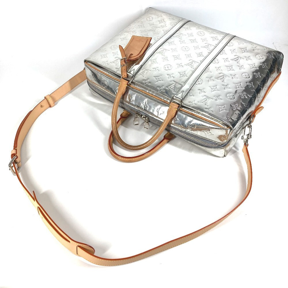 LOUIS VUITTON M58755 モノグラムミラー ネオ・PDV ポルトドキュマンヴォワヤージ カバン ハンドバッグ 2WAYバッグ ショルダーバッグ ビジネスバッグ レザー ユニセックス シルバー