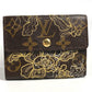 LOUIS VUITTON M95391 Monogram Dante Embroidered Ludlow Compact Wallet, Bi-fold Wallet, Monogram Canvas, Unisex, Brown