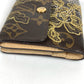 LOUIS VUITTON M95391 Monogram Dante Embroidered Ludlow Compact Wallet, Bi-fold Wallet, Monogram Canvas, Unisex, Brown