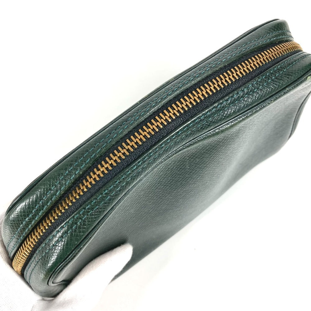 LOUIS VUITTON M30304 Taiga Accessory Pouch, Makeup Pouch, Cosmetic Pouch, Clutch Bag, Taiga Leather, Unisex, Episea, Green