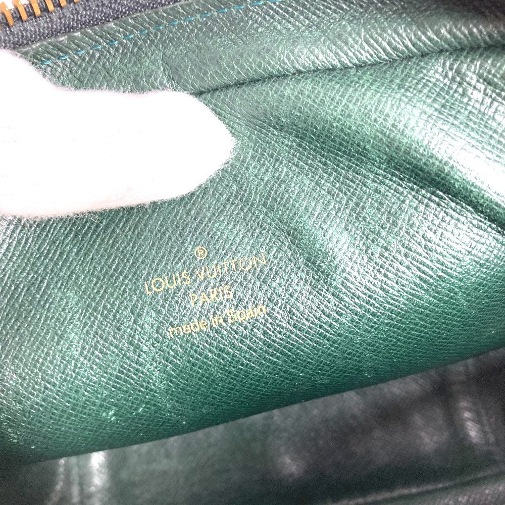 LOUIS VUITTON M30304 Taiga Accessory Pouch, Makeup Pouch, Cosmetic Pouch, Clutch Bag, Taiga Leather, Unisex, Episea, Green