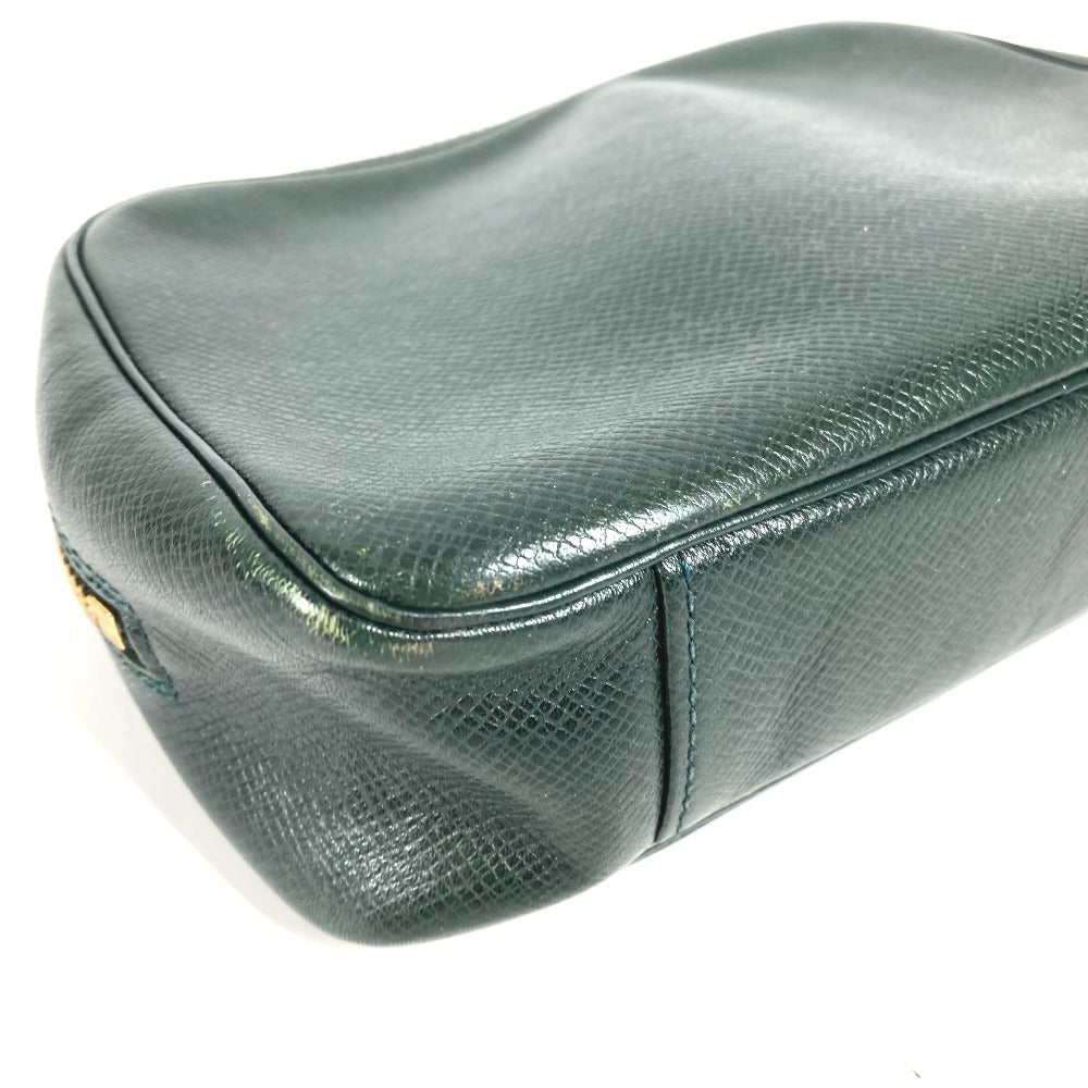 LOUIS VUITTON M30304 Taiga Accessory Pouch, Makeup Pouch, Cosmetic Pouch, Clutch Bag, Taiga Leather, Unisex, Episea, Green