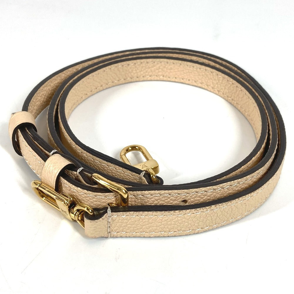 LOUIS VUITTON 付属品 ショルダーストラップ レザー レディース ベージュ