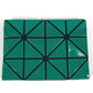 ISSEY MIYAKE BB83-AG711-67 Two-Tone BAOBAO Card Case, Business Card Holder, Pass Case, PVC, Unisex, Green