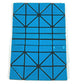 ISSEY MIYAKE BB83-AG711-67 Two-Tone BAOBAO Card Case, Business Card Holder, Pass Case, PVC, Unisex, Green