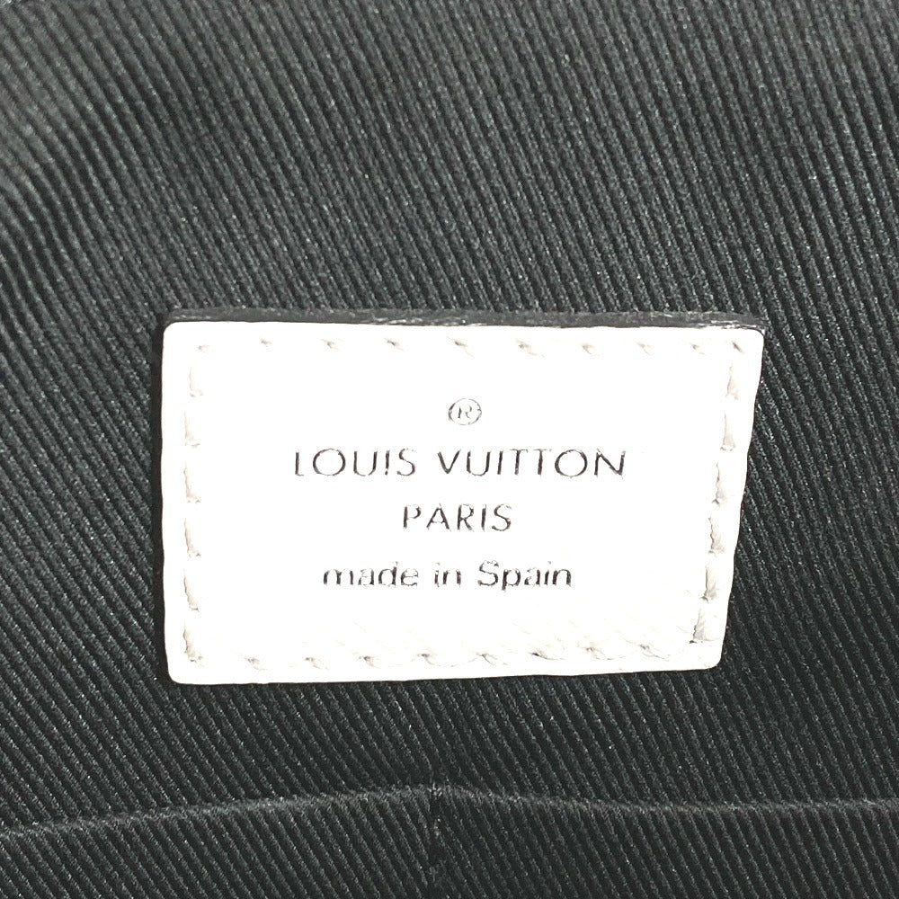 LOUIS VUITTON M30411 Taiga Rama Flap Messenger Bag, Crossbody Flap Shoulder Bag, Taiga Leather, Unisex, White