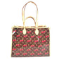 LOUIS VUITTON M14306 LV × TM モノグラム 村上隆 オンザゴー GM オンザゴーGM カバン ショルダーバッグ レザー/PVC レディース ブラウン