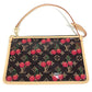 LOUIS VUITTON M14306 LV x TM Monogram On the Go GM by Takashi Murakami, Shoulder Bag in Leather/PVC, Brown, Women's