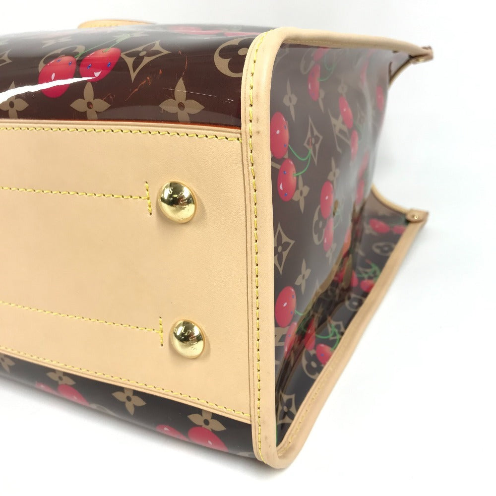 LOUIS VUITTON M14306 LV × TM モノグラム 村上隆 オンザゴー GM オンザゴーGM カバン ショルダーバッグ レザー/PVC レディース ブラウン