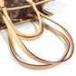 LOUIS VUITTON M14306 LV x TM Monogram On the Go GM by Takashi Murakami, Shoulder Bag in Leather/PVC, Brown, Women's