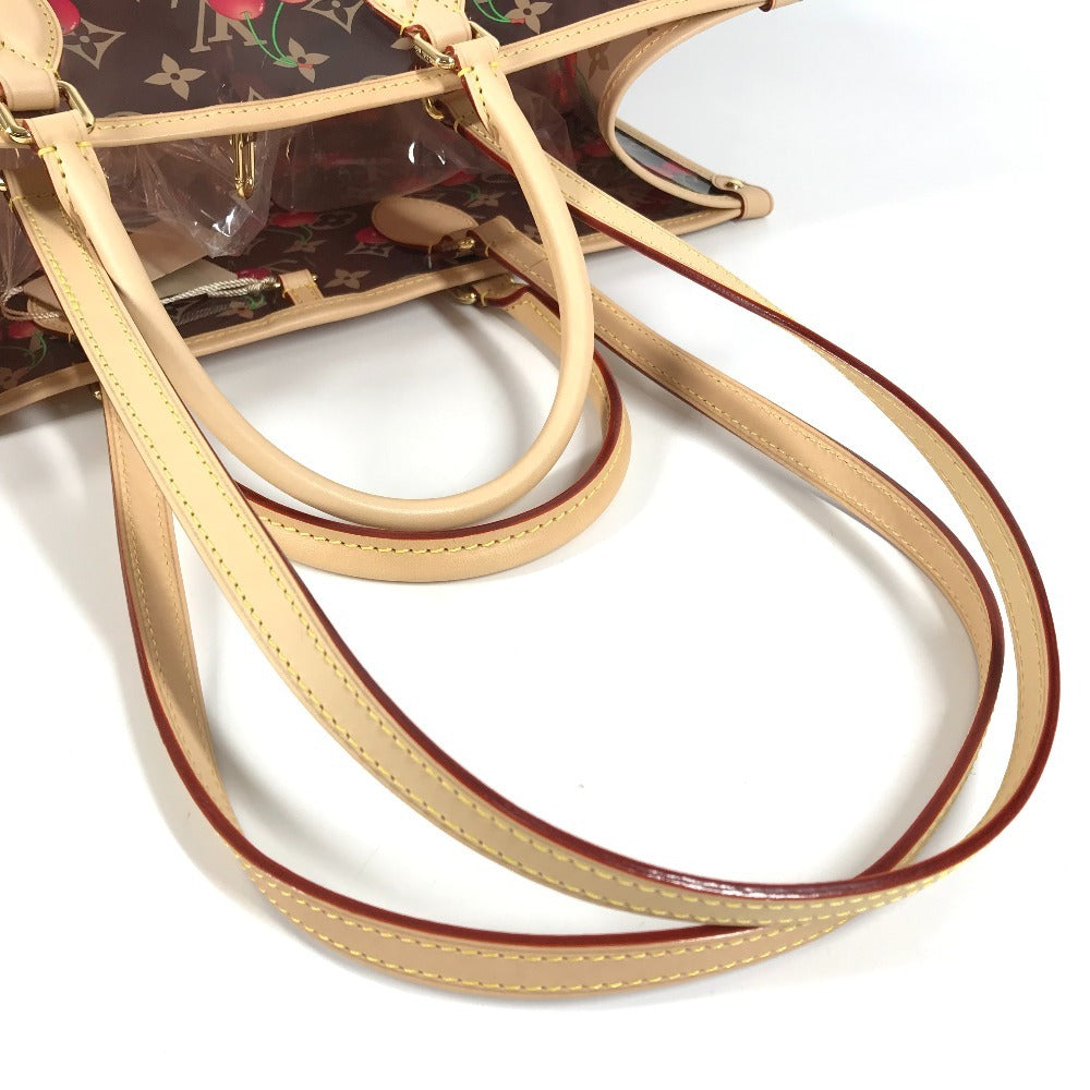 LOUIS VUITTON M14306 LV × TM モノグラム 村上隆 オンザゴー GM オンザゴーGM カバン ショルダーバッグ レザー/PVC レディース ブラウン