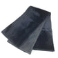 HERMES Leather Fur Shawl/Stole/Scarf, Unisex, Black