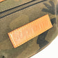 LOUIS VUITTON M44202 モノグラム カモフラージュ シュプリーム バムバックPM 17aw Supreme カバン クロス ベルトバッグ ボディバッグ レザー/キャンバス ユニセックス カーキ