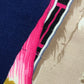 HERMES TROPIQUES Tropic Carre Jean 140 Shawl/Stole/Large Cashmere Scarf, Blue, Women's