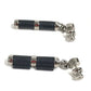 HERMES Charnière PM Charnière PM Accessories Earrings Swift Unisex Black