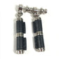 HERMES Charnière PM Charnière PM Accessories Earrings Swift Unisex Black