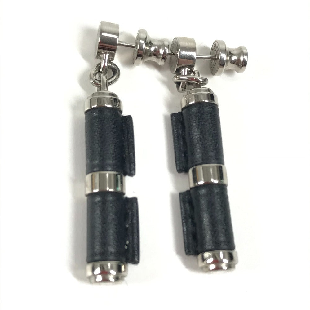 HERMES Charnière PM Charnière PM Accessories Earrings Swift Unisex Black