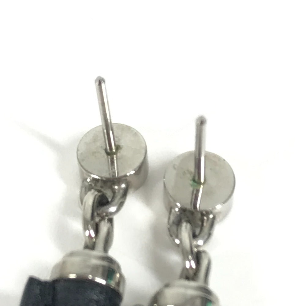 HERMES Charnière PM Charnière PM Accessories Earrings Swift Unisex Black