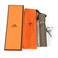 HERMES パフュームケース レフィラブル アトマイザー 香水ケース 香水入れ 小物入れ レザー ユニセックス エトゥープ グレー