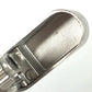 CARTIER logo Smoking tool Lighter Leather Black/Silver Used
