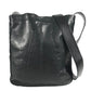 HERMES Toudou Pochette Shoulder Bag, Leather, Women's, Black