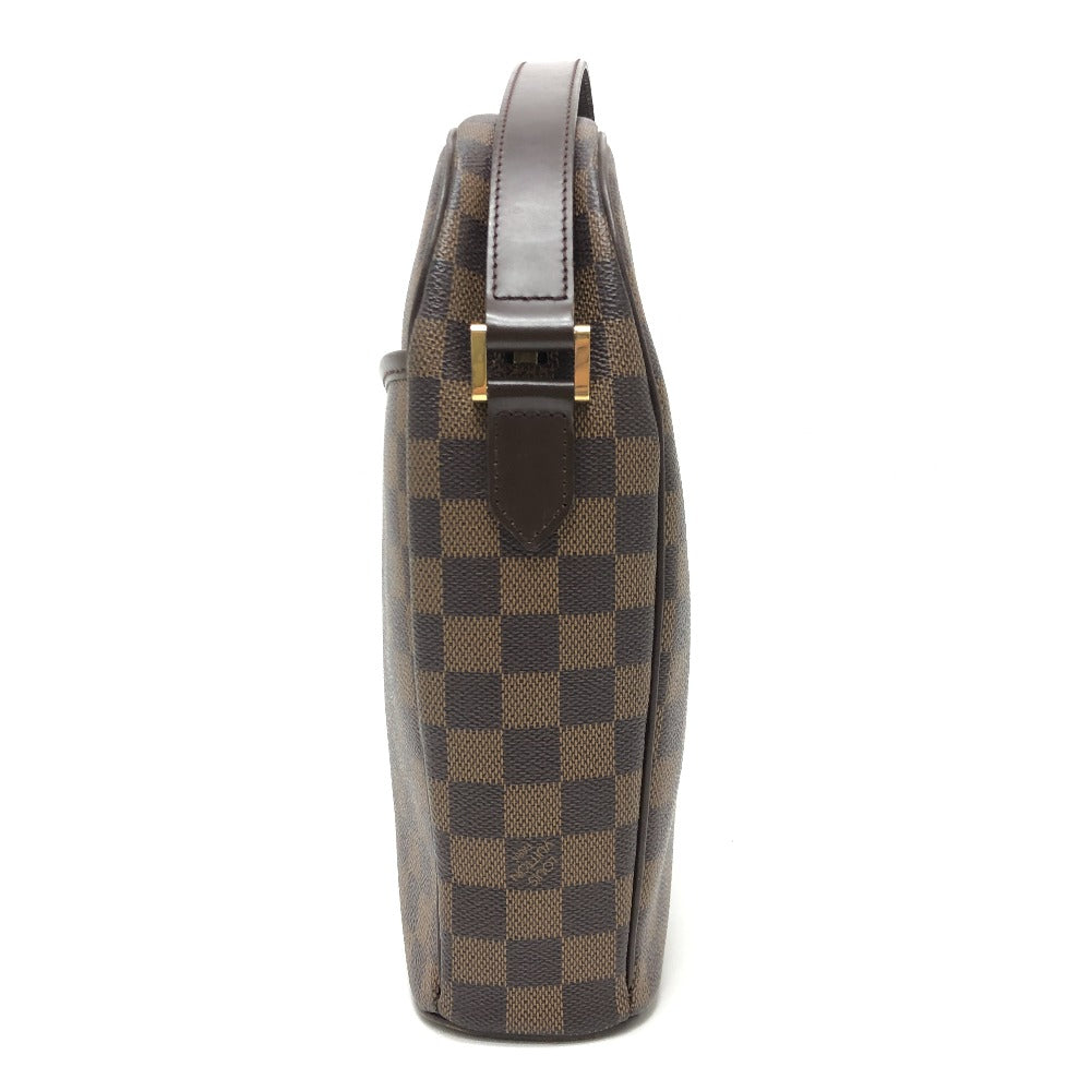 LOUIS VUITTON N51292 Damier Ipanema GM Crossbody Pochette Shoulder Bag in Damier Canvas, Ebene Brown, Women's