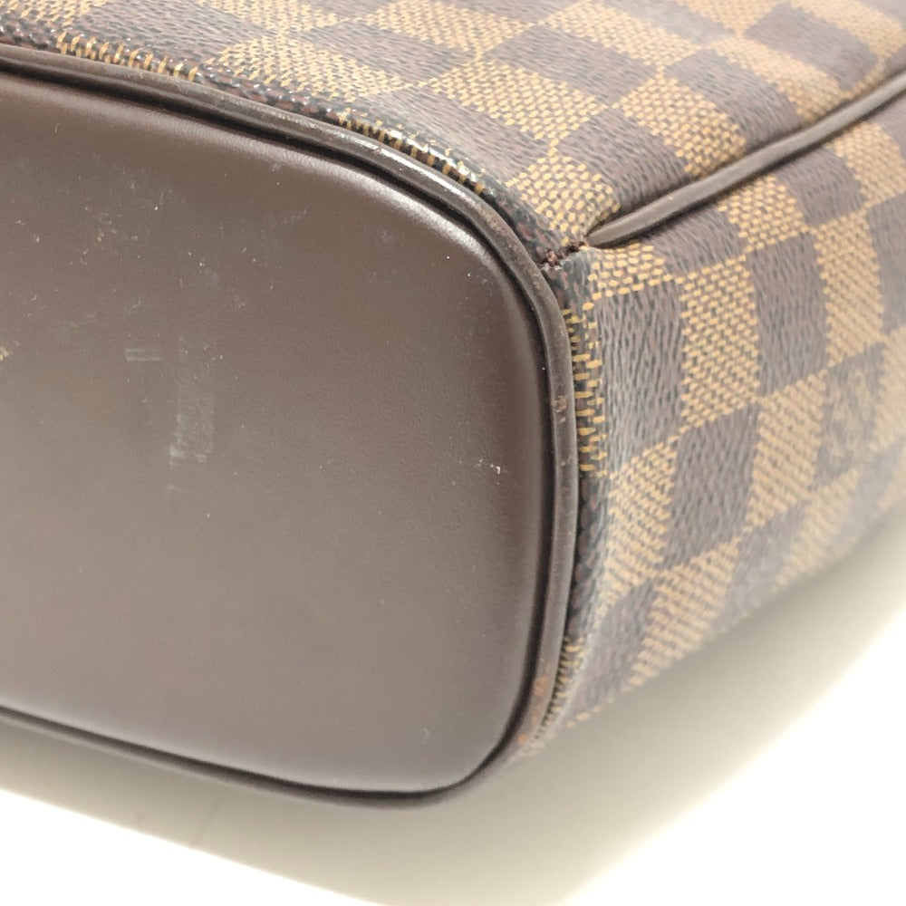 LOUIS VUITTON N51292 Damier Ipanema GM Crossbody Pochette Shoulder Bag in Damier Canvas, Ebene Brown, Women's