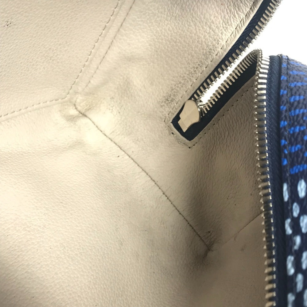 LOUIS VUITTON N40747 ダミエヘリテージ ロッカー ドップ･キット セカンドバッグ クラッチバッグ キャンバス ユニセックス ブルー
