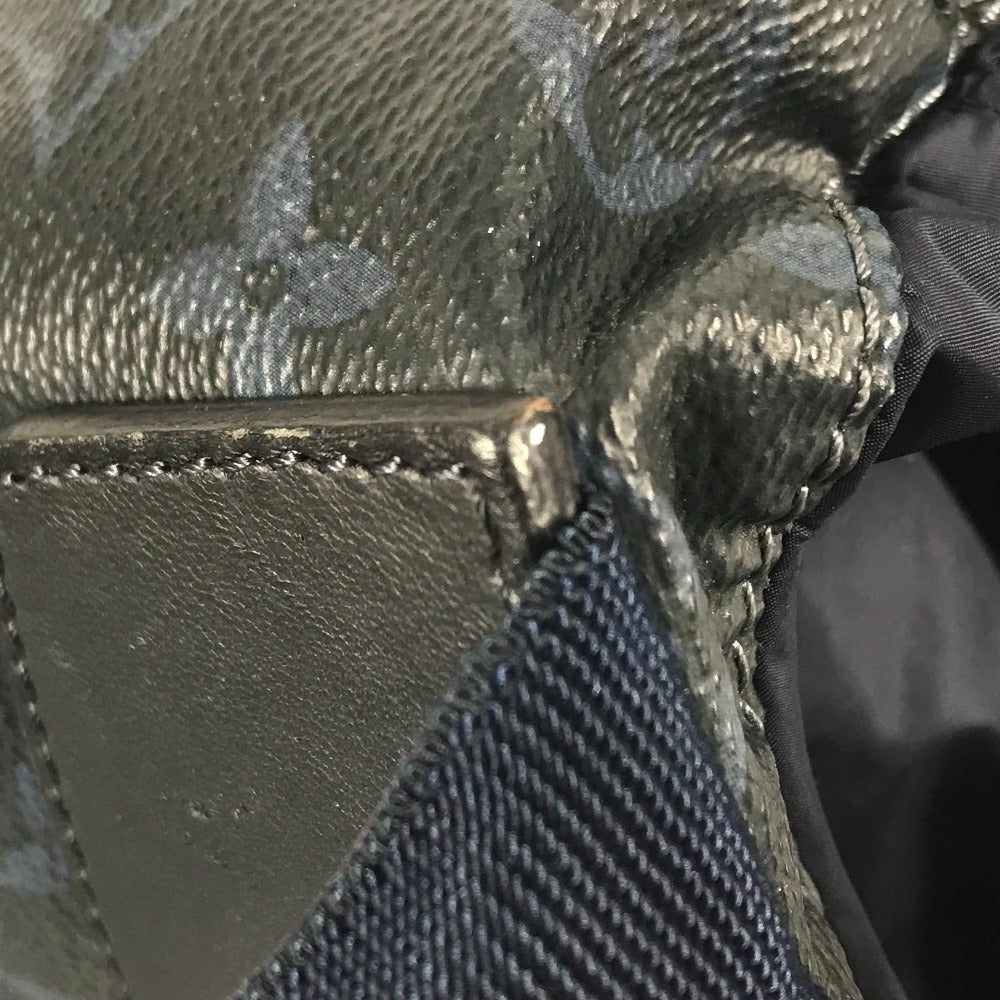 LOUIS VUITTON M41707 Monogram Cobalt Ultralight Backpack, Monogram Canvas, Unisex, Navy