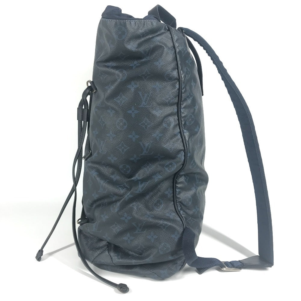 LOUIS VUITTON M41707 Monogram Cobalt Ultralight Backpack, Monogram Canvas, Unisex, Navy
