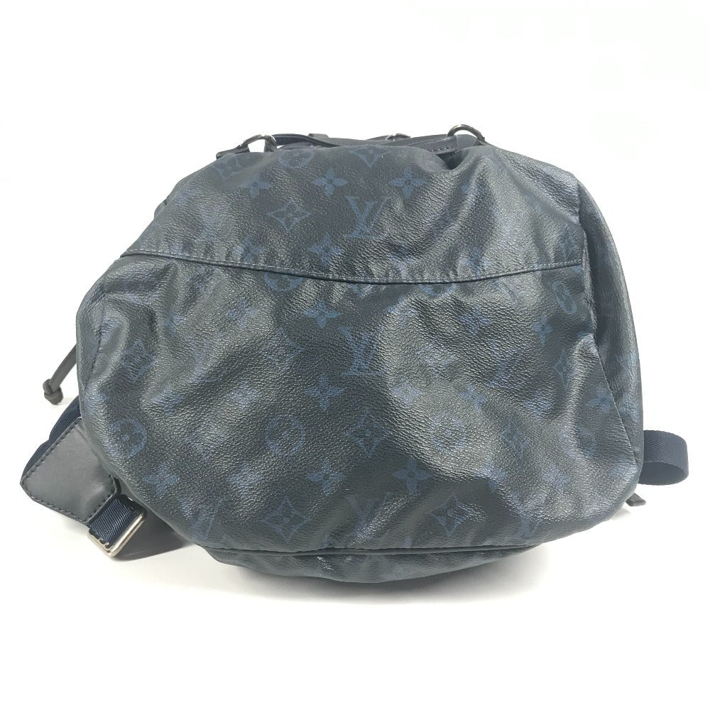 LOUIS VUITTON M41707 Monogram Cobalt Ultralight Backpack, Monogram Canvas, Unisex, Navy