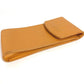 CHANEL Vintage CC Coco Mark Logo Eyeglass Case/Sunglasses Case Eyeglasses Eyewear Pouch Caviar Leather Women's Yellow