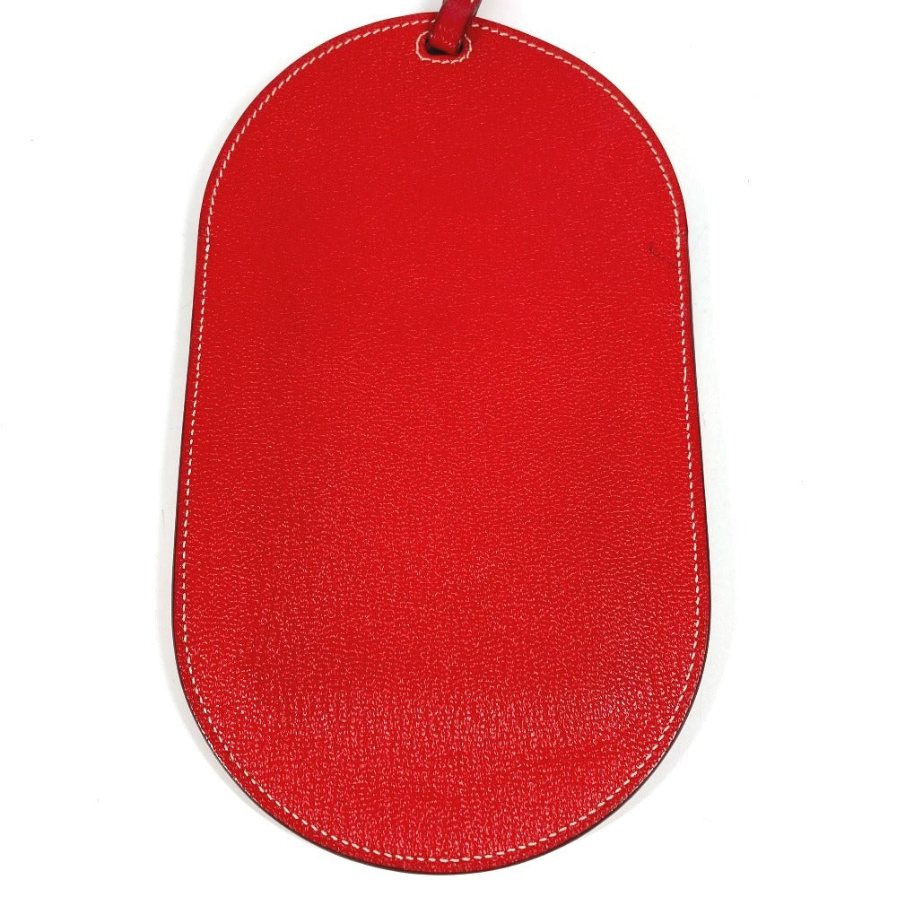HERMES In the Loop To Go GM Smartphone Case, Shoulder Pouch, Pouch, Shoulder Bag, Pochette, iPhone Case, Leather, Women's, Red