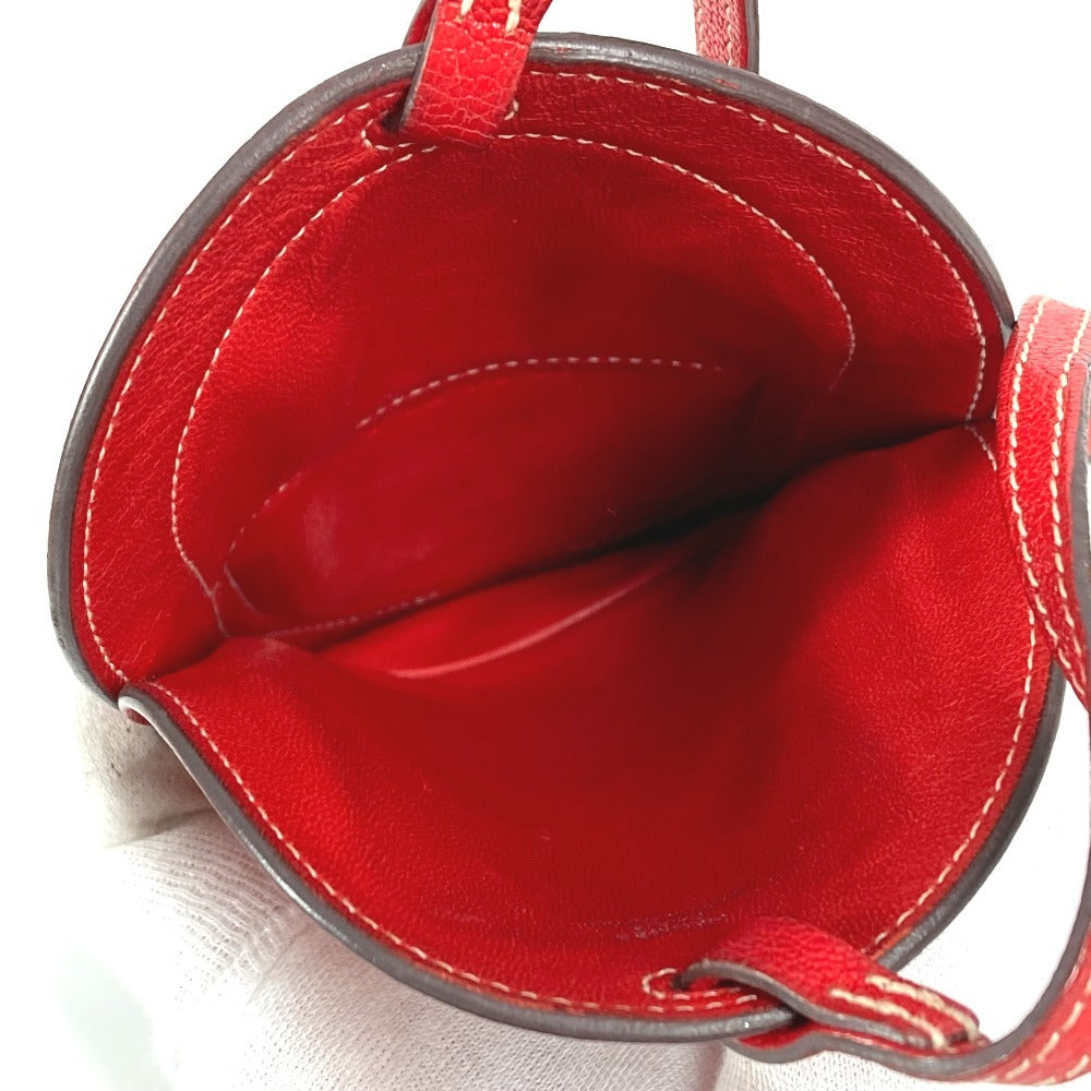HERMES In the Loop To Go GM Smartphone Case, Shoulder Pouch, Pouch, Shoulder Bag, Pochette, iPhone Case, Leather, Women's, Red