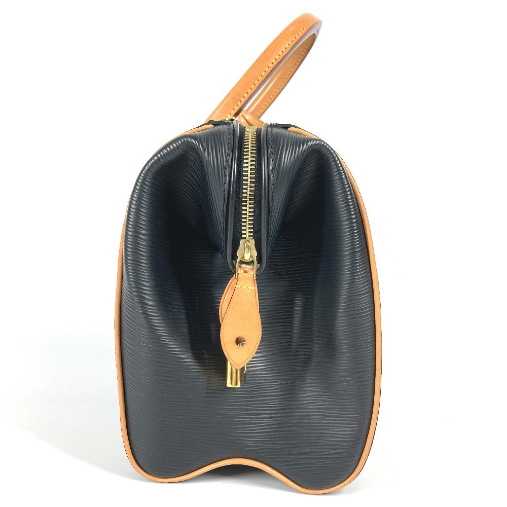 LOUIS VUITTON M93245 エピ カバン 斜め掛け ドッグPM ドッグ PM 2WAY ショルダーバッグ ミニボストンバッグ ハンドバッグ エピレザー レディース ノワール ブラック
