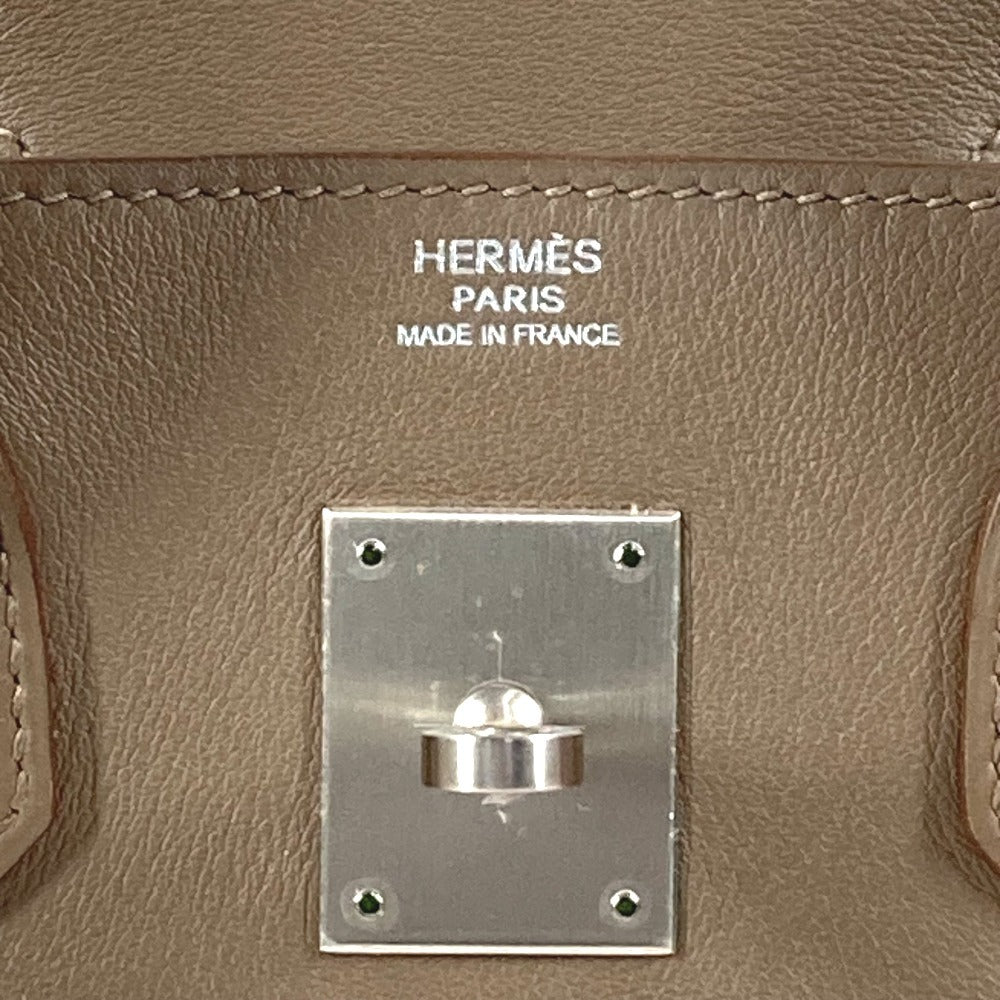HERMES Birkin30 Birkin 30 Bags Tote Bag Hand Bag Taurillon Clemence / Swift Etoupe/Argile/Rose Jaipur pink/gray Used